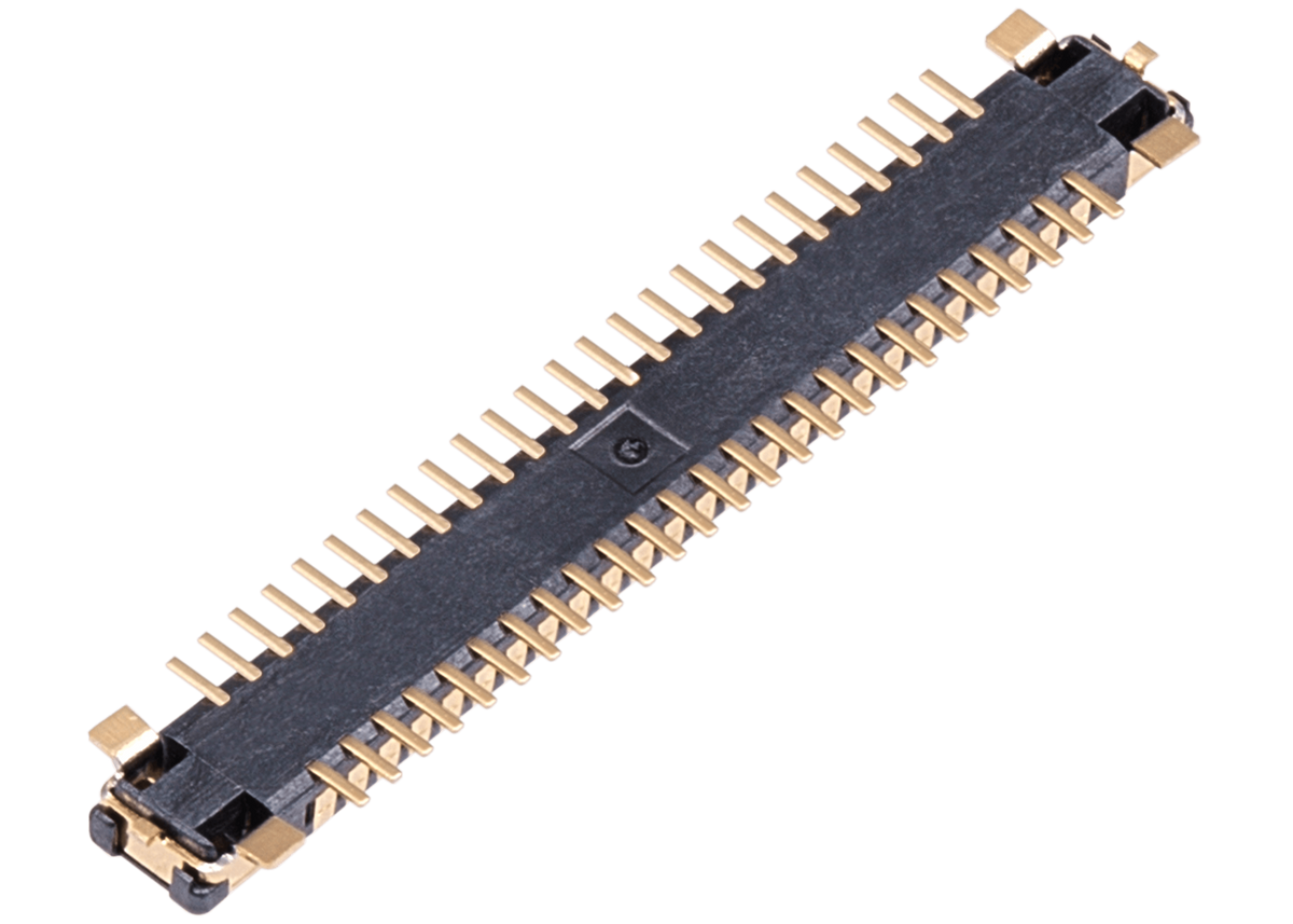 LCD Display FPC Connector For Google Pixel 5 (On Motherboard) (50 Pin) - replacement part additional angle