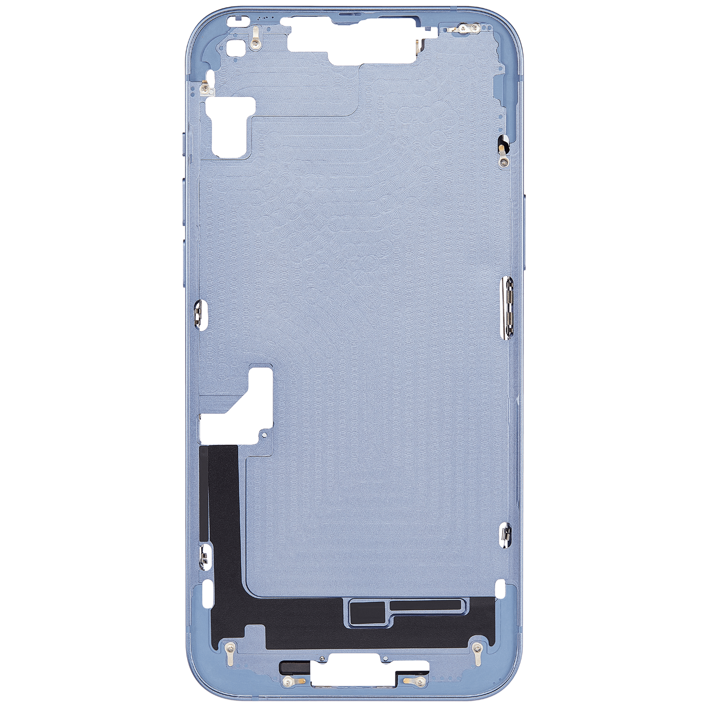 Mid-Frame Housing W/ Small Parts For iPhone 14 Plus (US Version) (Aftermarket Plus) (Blue)