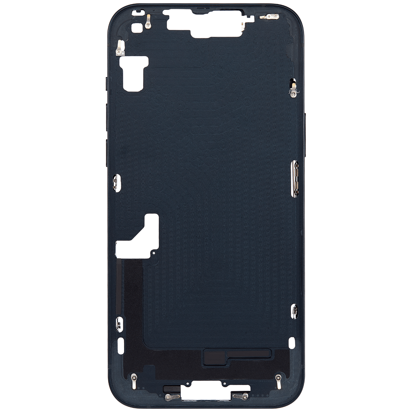 Mid-Frame Housing W/ Small Parts For iPhone 14 Plus (US Version) (Aftermarket Plus) (Midnight)