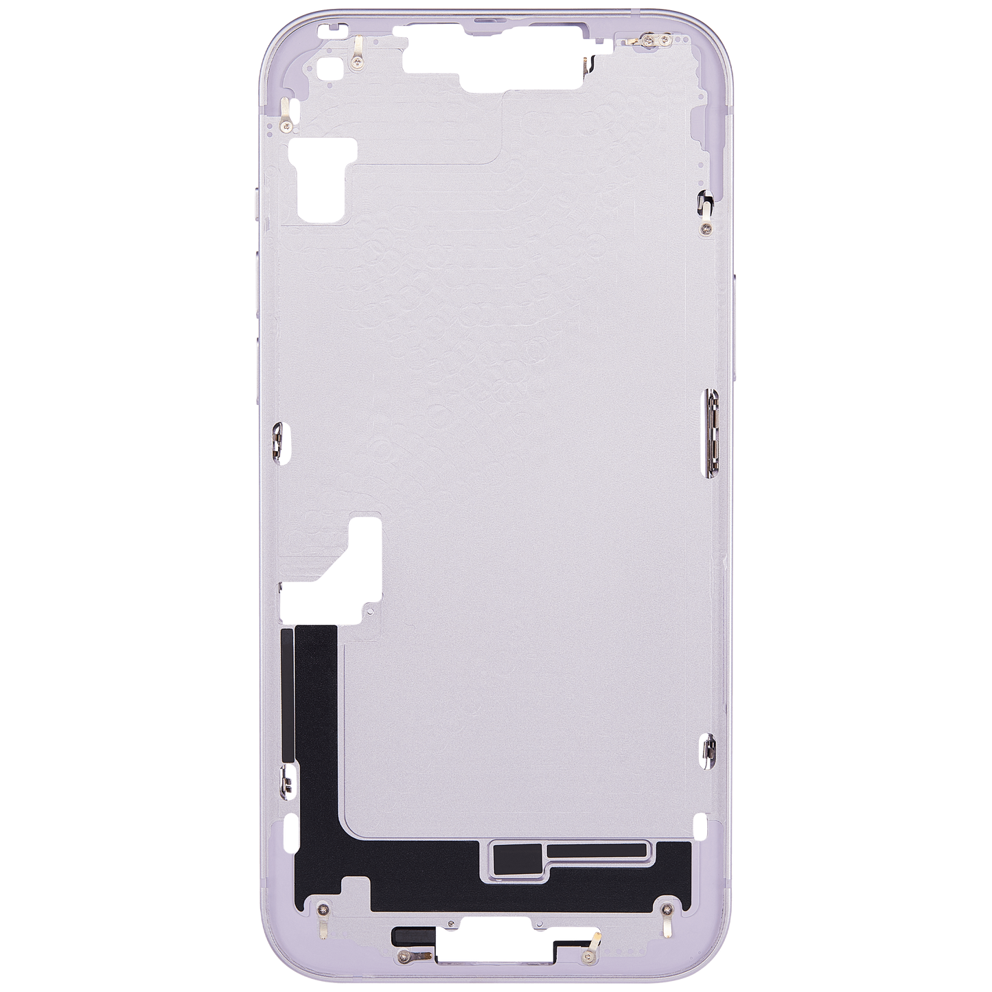 Mid-Frame Housing W/ Small Parts For iPhone 14 Plus (US Version) (Aftermarket Plus) (Purple)