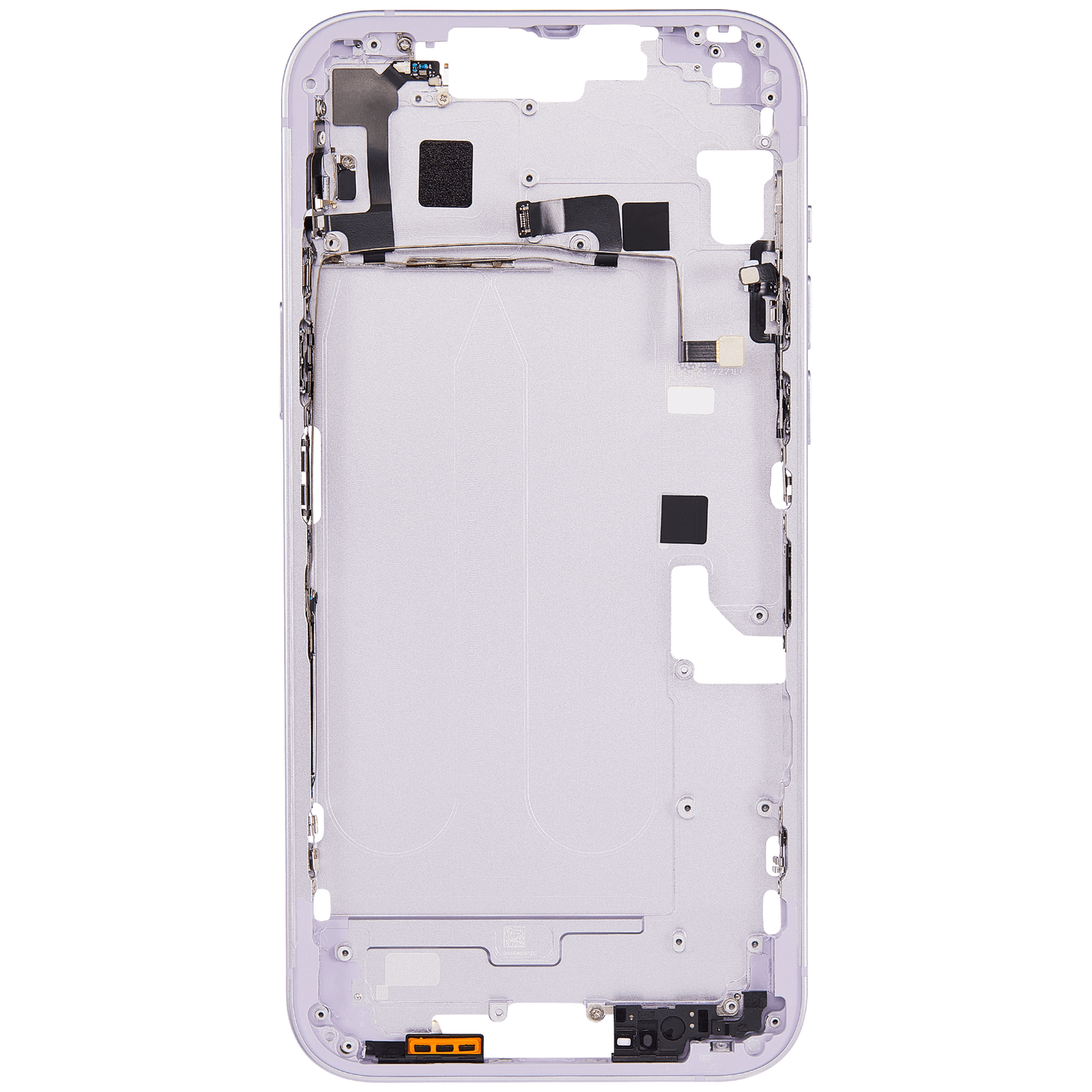Mid-Frame Housing W/ Small Parts For iPhone 14 Plus (US Version) (Aftermarket Plus) (Purple)