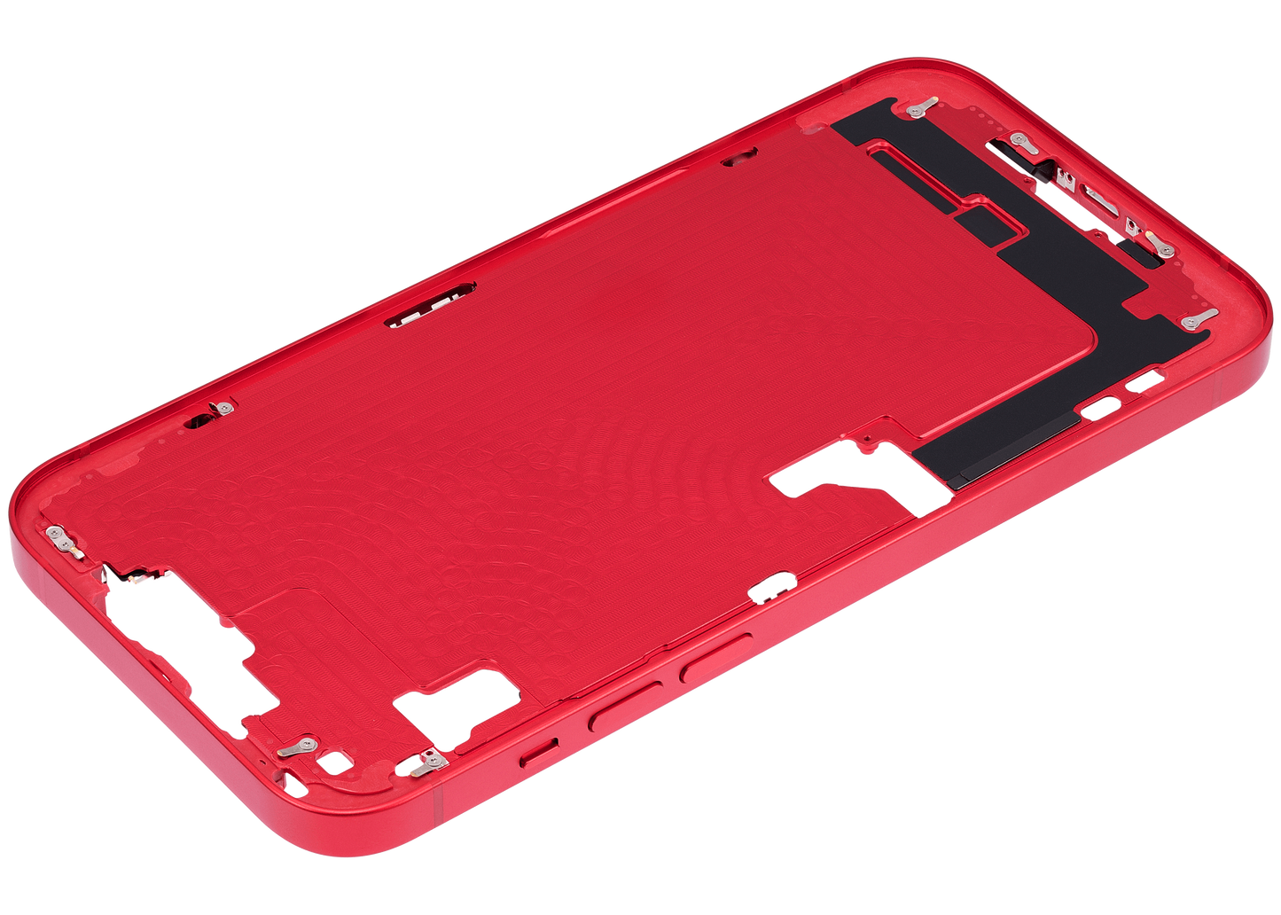 Mid-Frame Housing W/ Small Parts For iPhone 14 Plus (US Version) (Aftermarket Plus) (Red)
