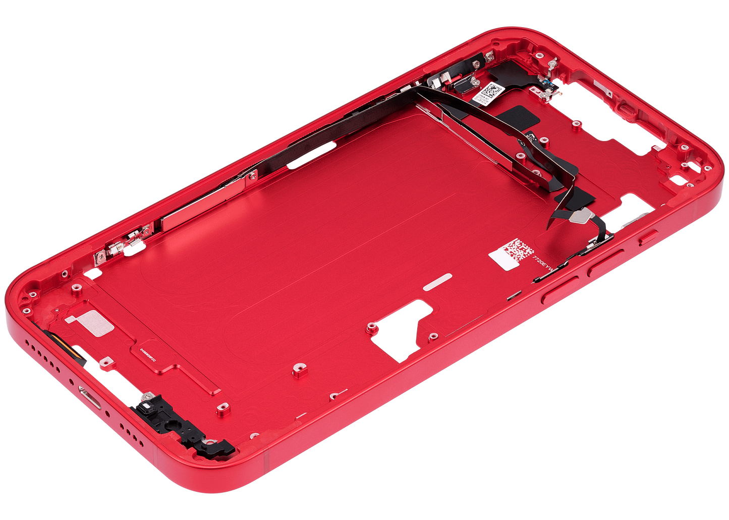 Mid-Frame Housing W/ Small Parts For iPhone 14 Plus (US Version) (Aftermarket Plus) (Red)
