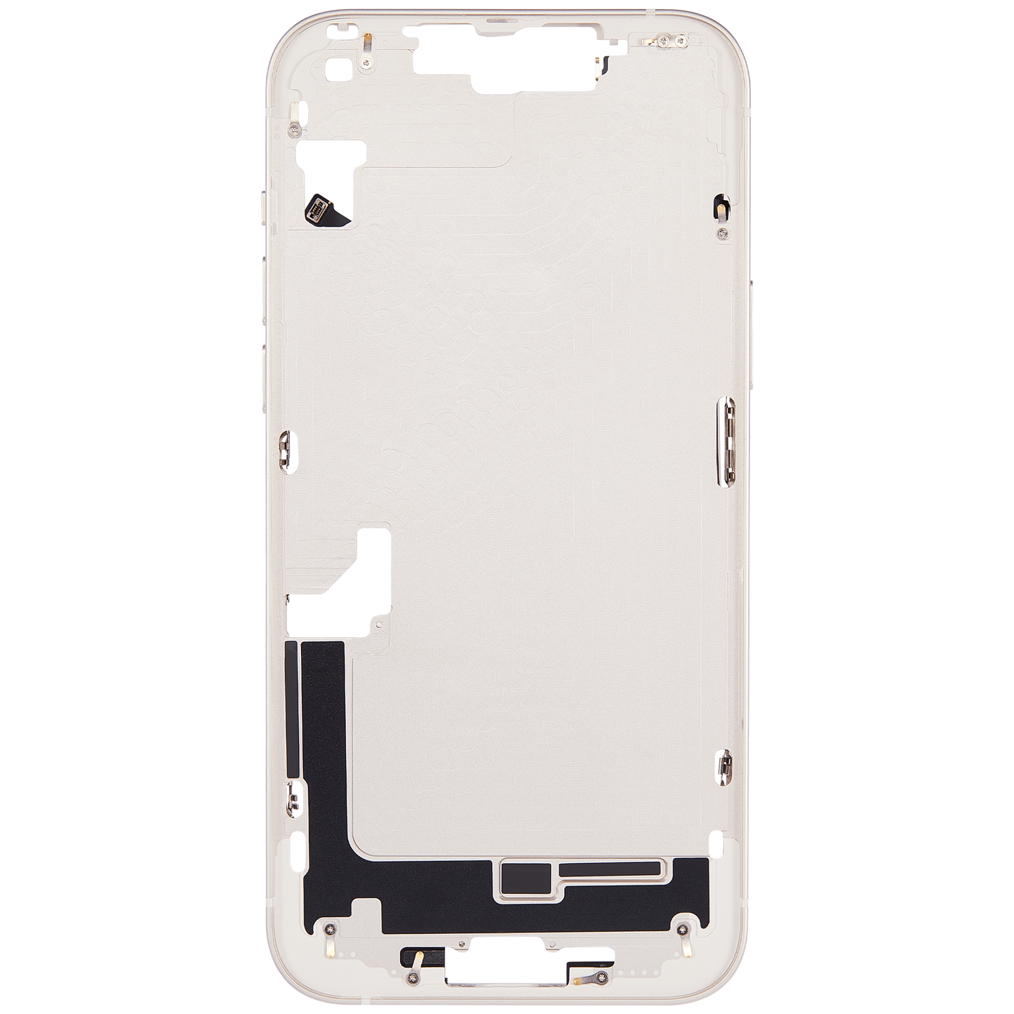 Mid-Frame Housing W/ Small Parts For iPhone 14 Plus (US Version) (Aftermarket Plus) (Starlight)