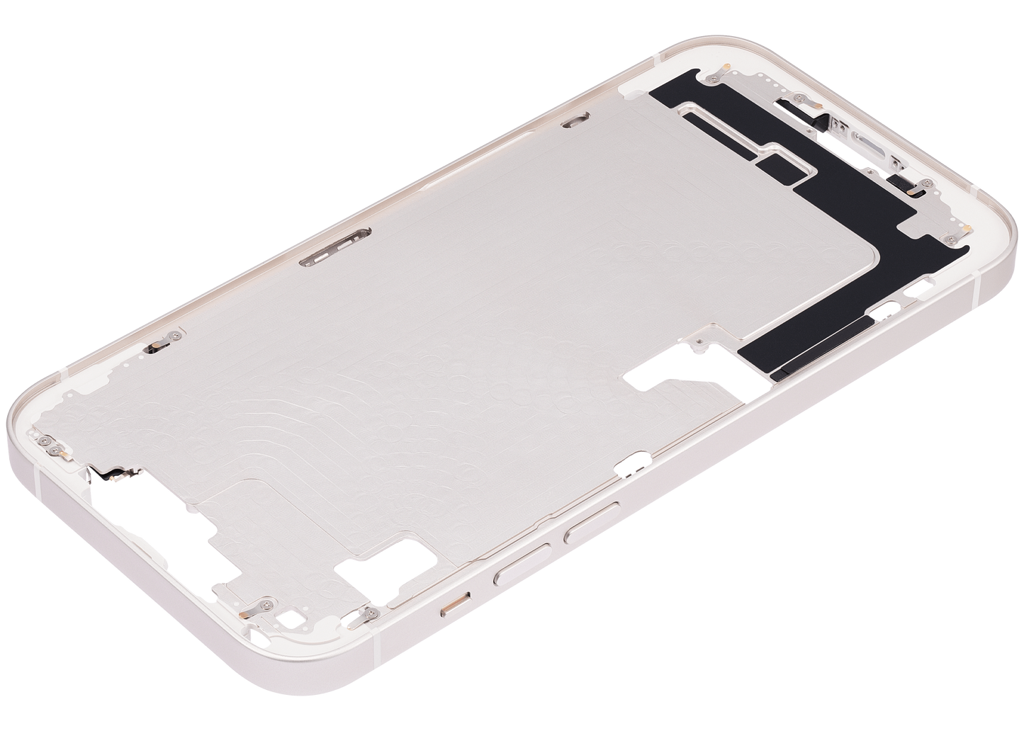 Mid-Frame Housing W/ Small Parts For iPhone 14 Plus (US Version) (Aftermarket Plus) (Starlight)