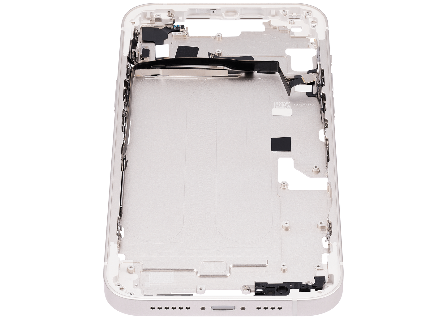 Mid-Frame Housing W/ Small Parts For iPhone 14 Plus (US Version) (Aftermarket Plus) (Starlight)
