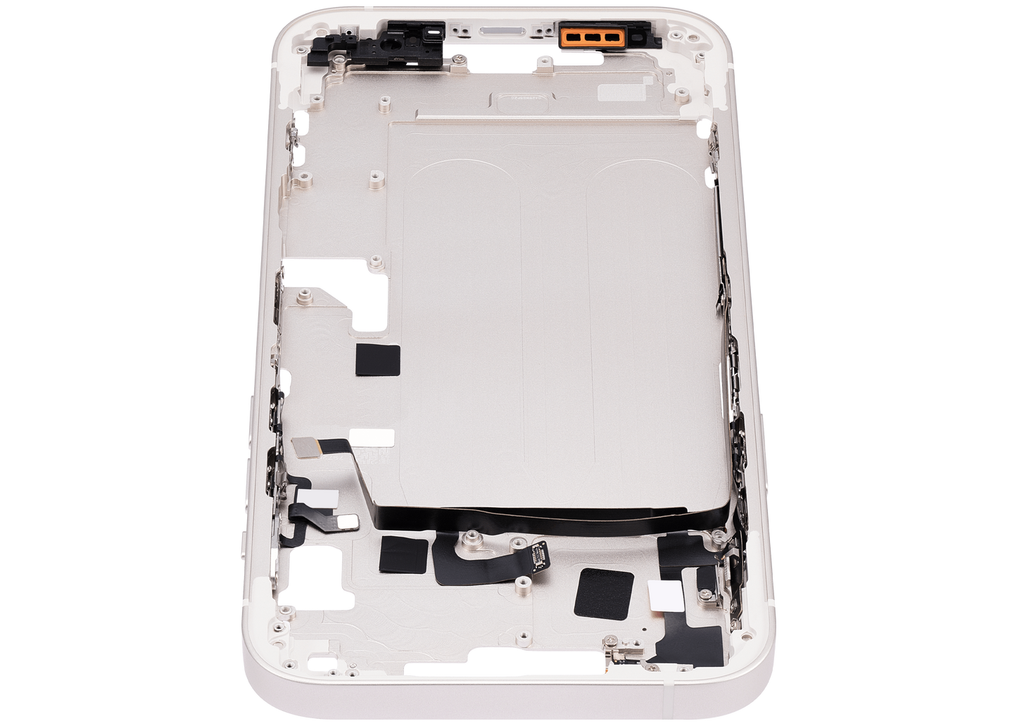 Mid-Frame Housing W/ Small Parts For iPhone 14 Plus (US Version) (Aftermarket Plus) (Starlight)