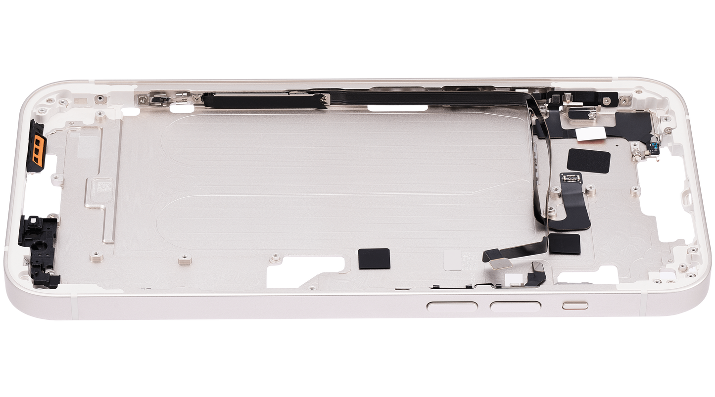 Mid-Frame Housing W/ Small Parts For iPhone 14 Plus (US Version) (Aftermarket Plus) (Starlight)