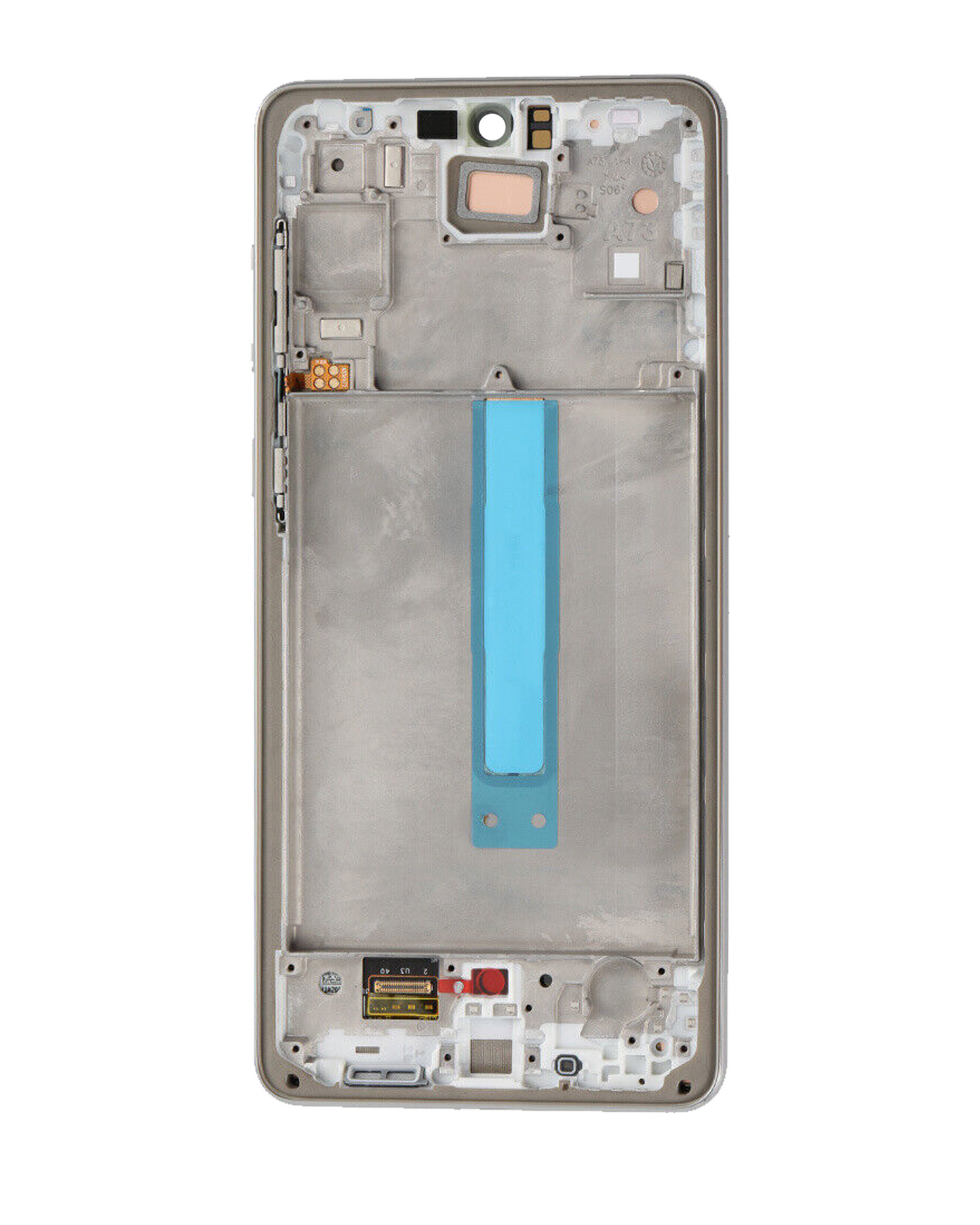 Oled Assembly With Frame For Samsung Galaxy A73 5G (A736 / 2022) (Service Pack) (Gray)