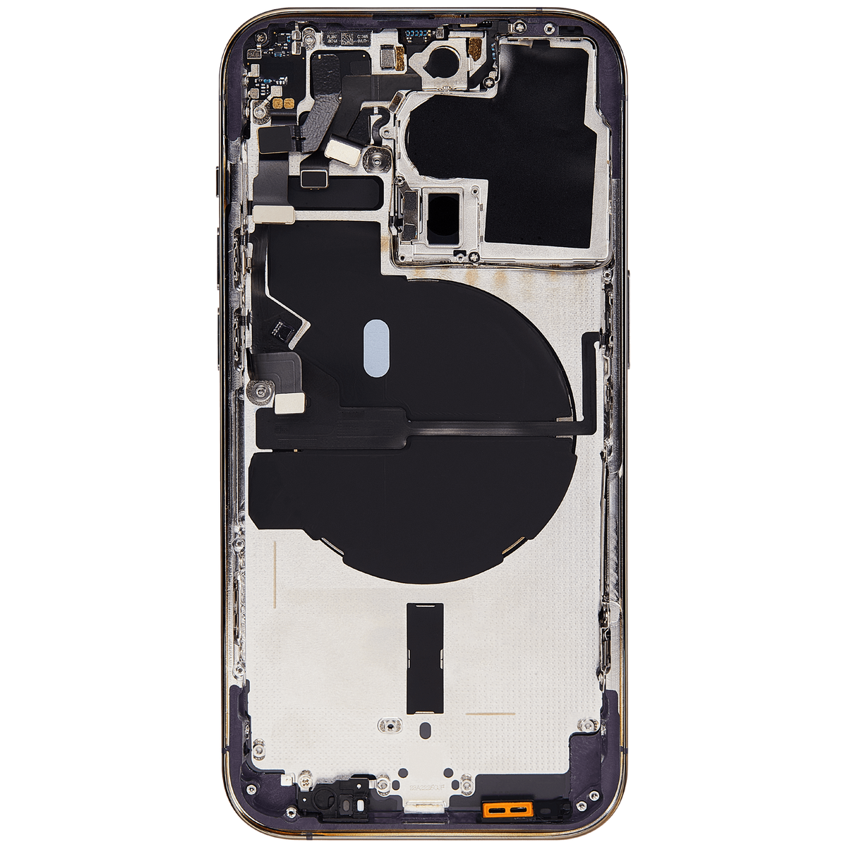 Back Housing W/ Small Parts For iPhone 14 Pro (US Version) (Aftermarket Plus) (Deep Purple)
