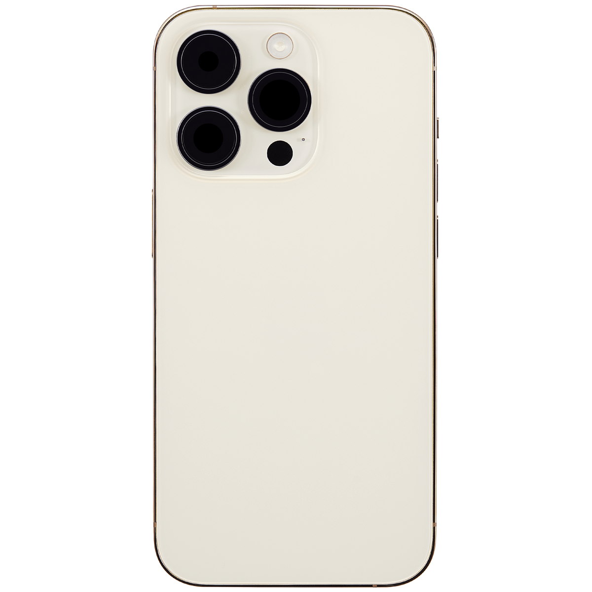 Back Housing W/ Small Parts For iPhone 14 Pro (US Version) (Aftermarket Plus) (Gold)