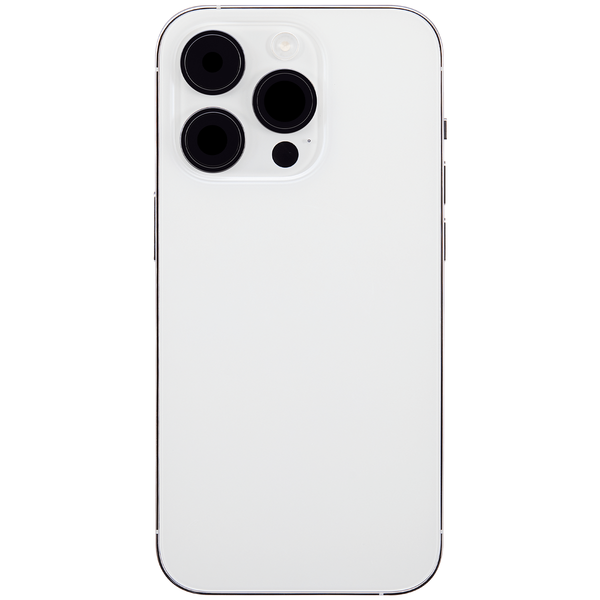 Back Housing W/ Small Parts For iPhone 14 Pro (US Version) (Aftermarket Plus) (Silver)
