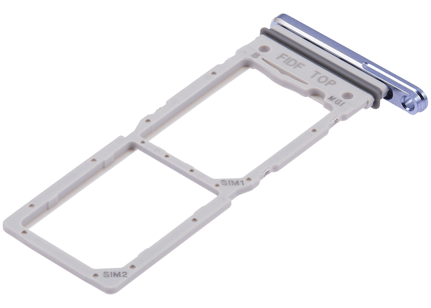 Dual Sim Card Tray For Samsung Galaxy Z Fold 5 (F946) (Icy Blue) clear view
