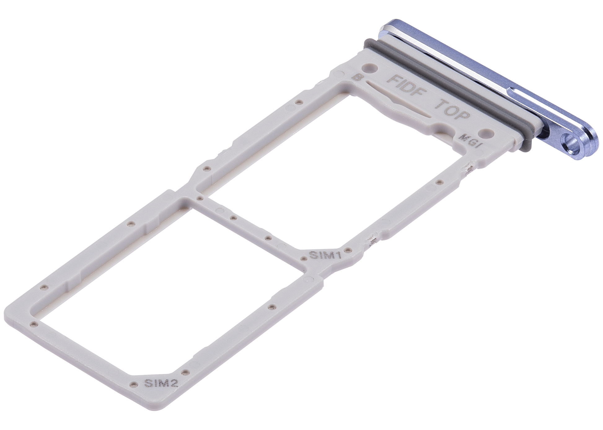 Dual Sim Card Tray For Samsung Galaxy Z Fold 5 (F946) (Icy Blue) clear view