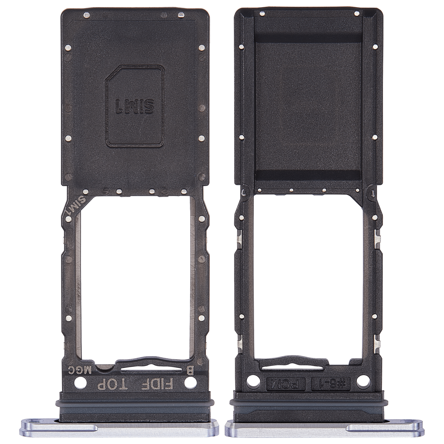 High resolution image of Single Sim Card Tray For Samsung Galaxy Z Fold 5 (F946) (Icy Blue)