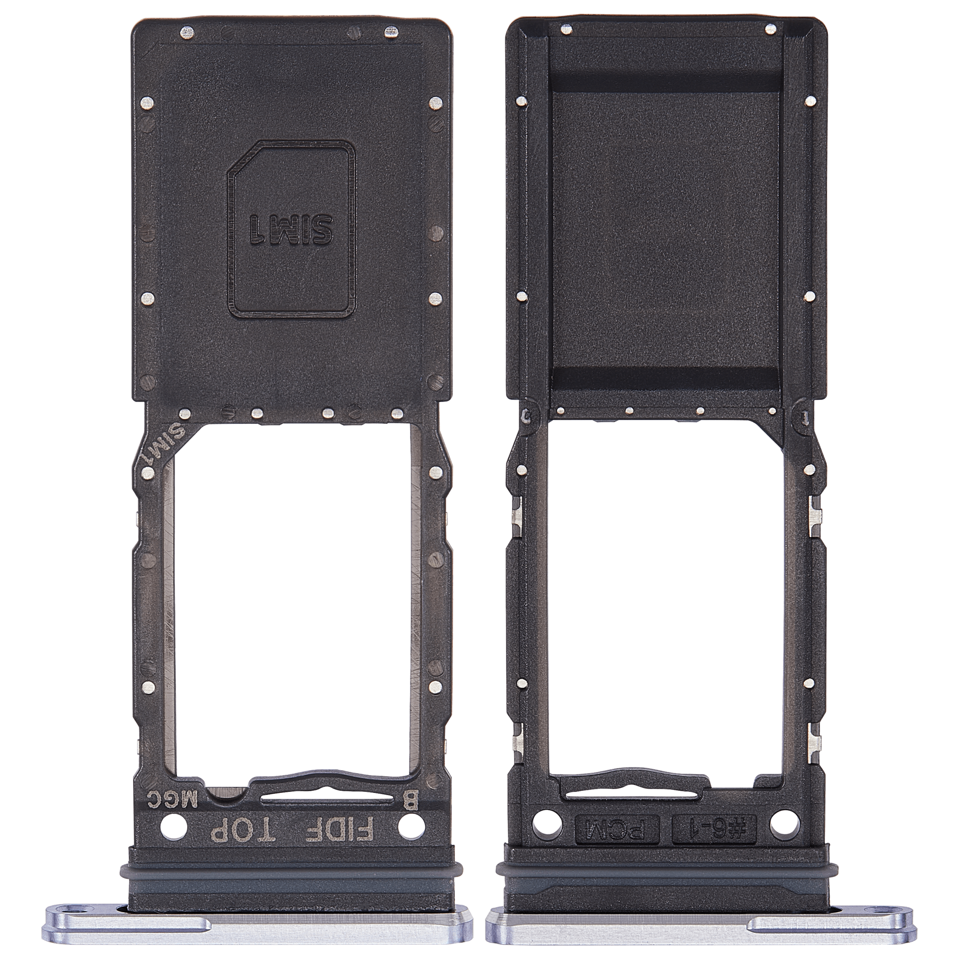 High resolution image of Single Sim Card Tray For Samsung Galaxy Z Fold 5 (F946) (Icy Blue)