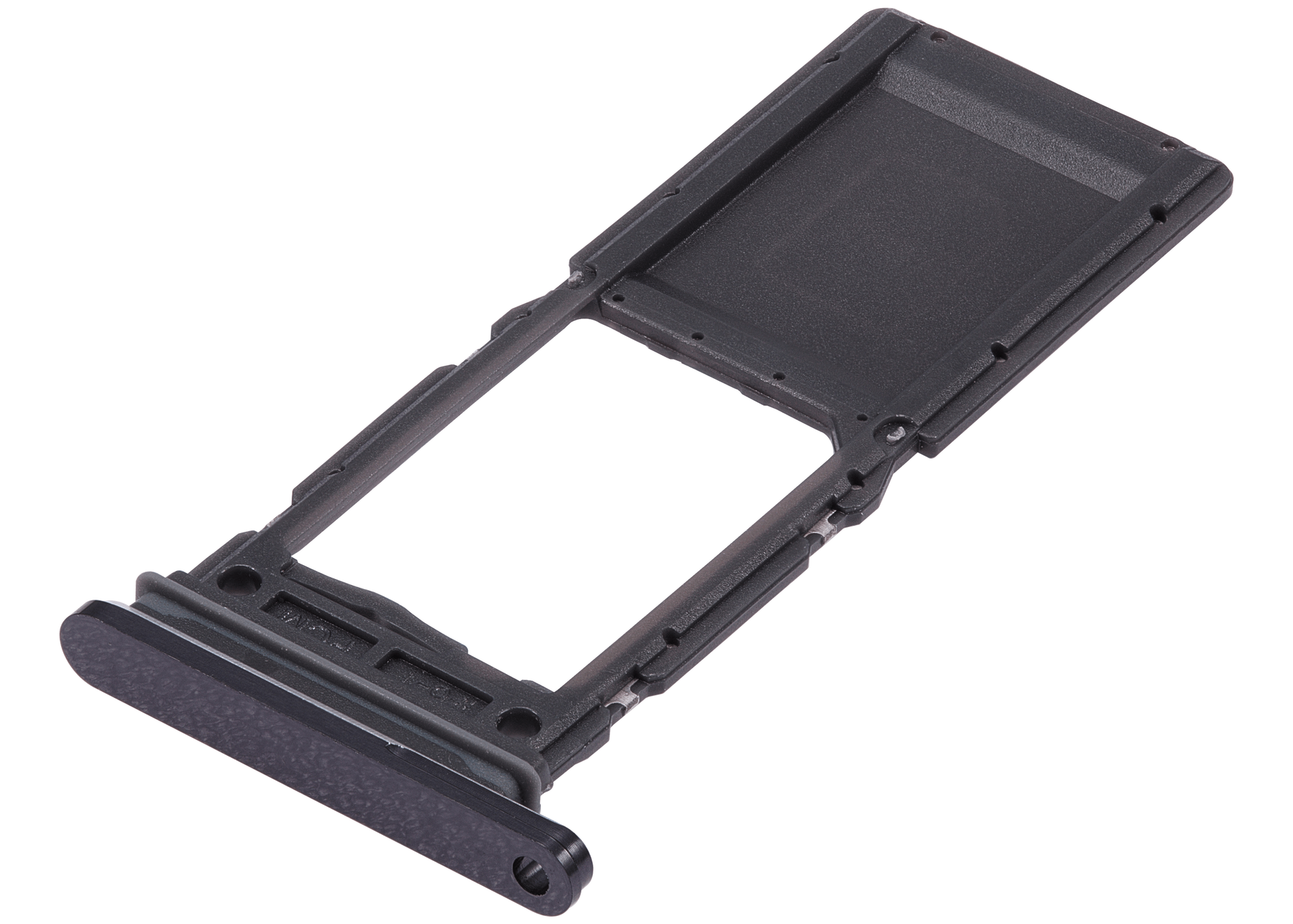 Single Sim Card Tray For Samsung Galaxy Z Fold 5 (F946) (Phantom Black) clear view
