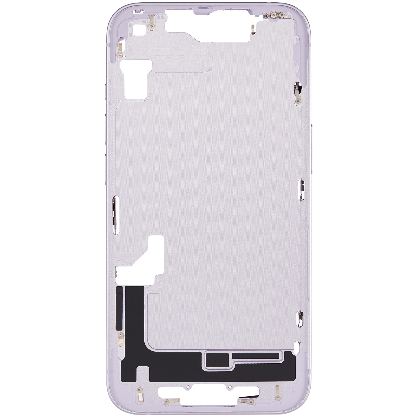 Mid-Frame Housing W/ Small Parts For iPhone 14 (EU / Global Version) (Aftermarket Plus) (Purple)