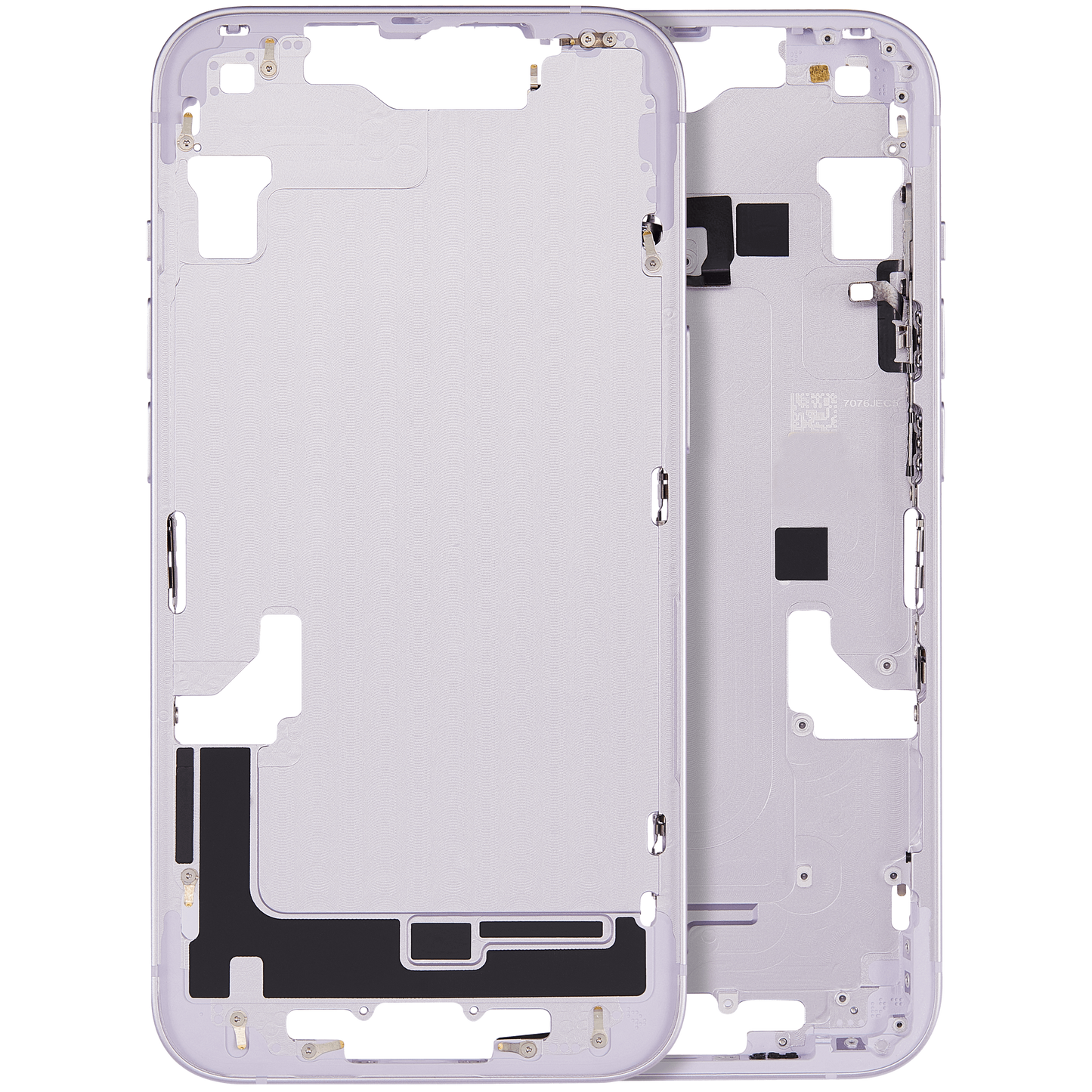 Mid-Frame Housing W/ Small Parts For iPhone 14 (EU / Global Version) (Aftermarket Plus) (Purple)
