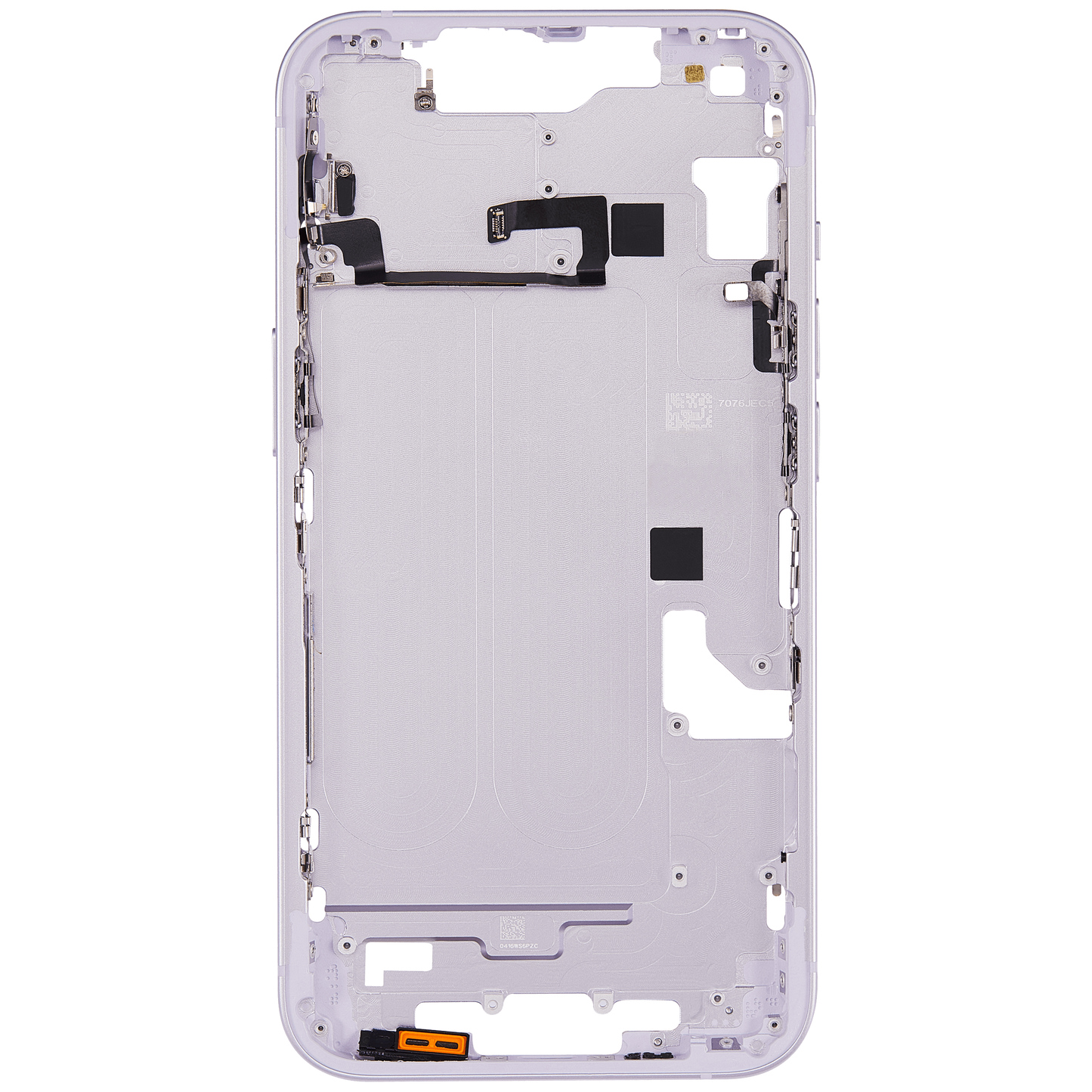 Mid-Frame Housing W/ Small Parts For iPhone 14 (EU / Global Version) (Aftermarket Plus) (Purple)