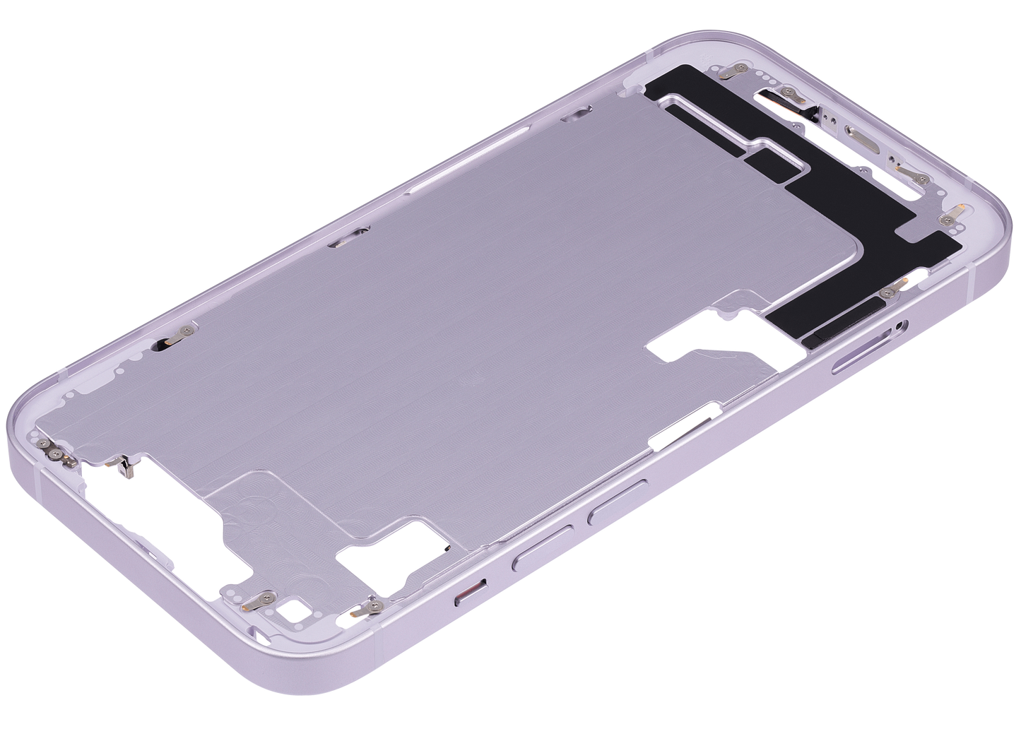 Mid-Frame Housing W/ Small Parts For iPhone 14 (EU / Global Version) (Aftermarket Plus) (Purple)