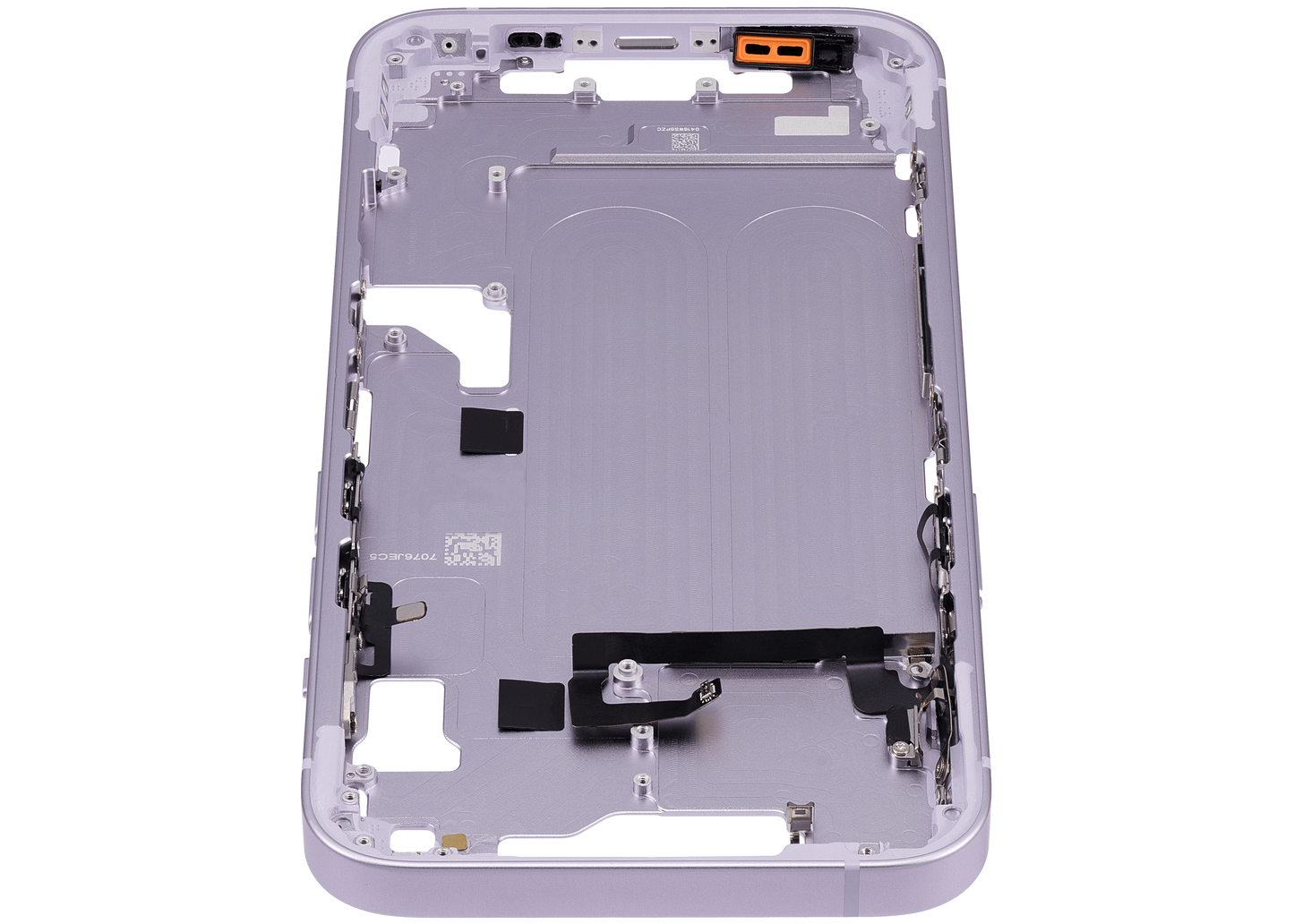 Mid-Frame Housing W/ Small Parts For iPhone 14 (EU / Global Version) (Aftermarket Plus) (Purple)