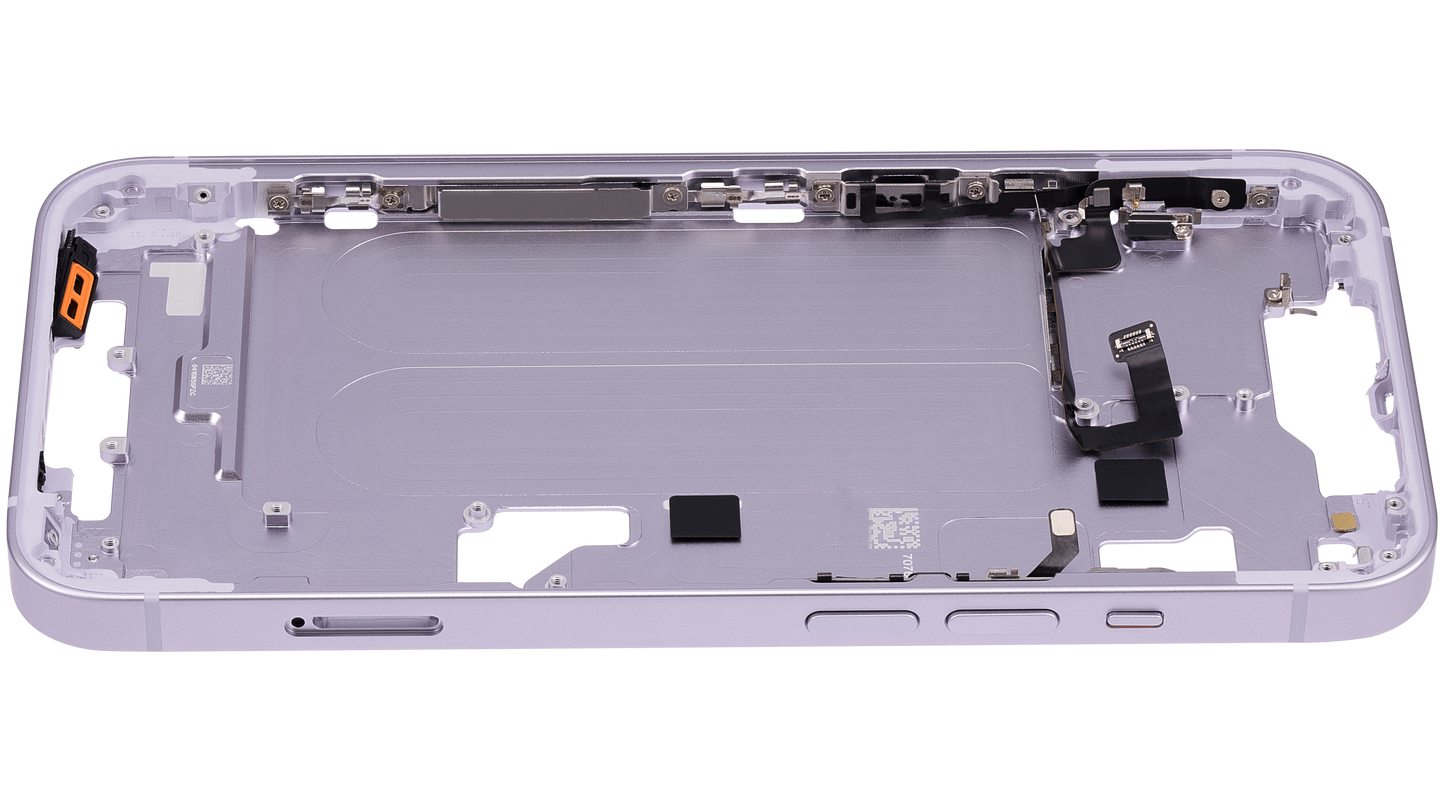 Mid-Frame Housing W/ Small Parts For iPhone 14 (EU / Global Version) (Aftermarket Plus) (Purple)