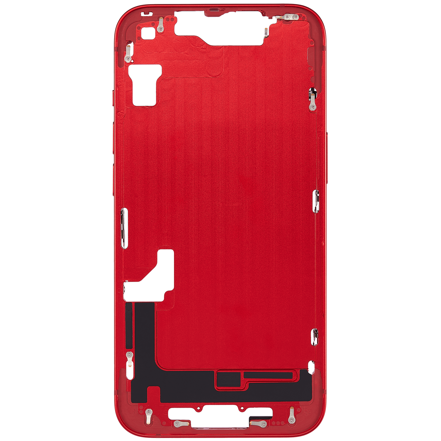 Mid-Frame Housing W/ Small Parts For iPhone 14 (EU / Global Version) (Aftermarket Plus) (Red)