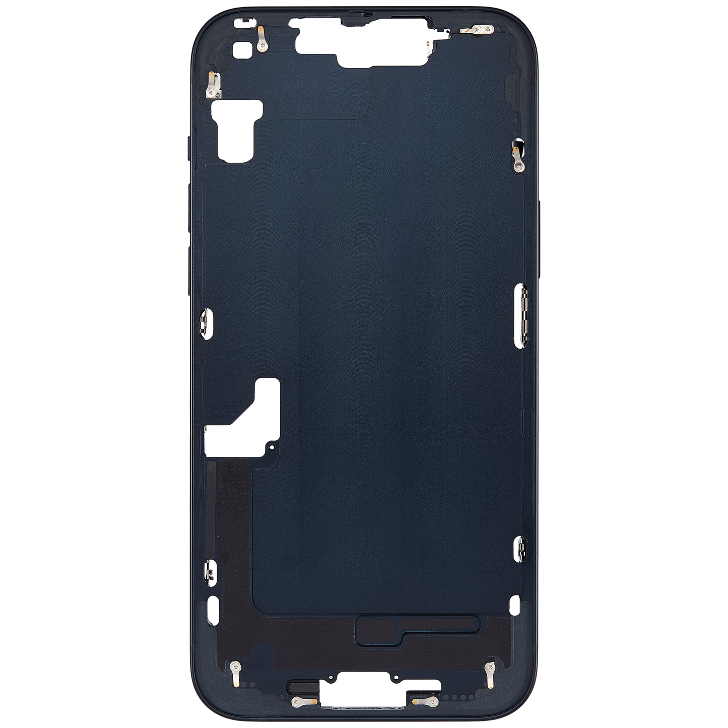 Mid-Frame Housing W/ Small Parts For iPhone 14 Plus (EU / Global Version) (Aftermarket Plus) (Midnight)