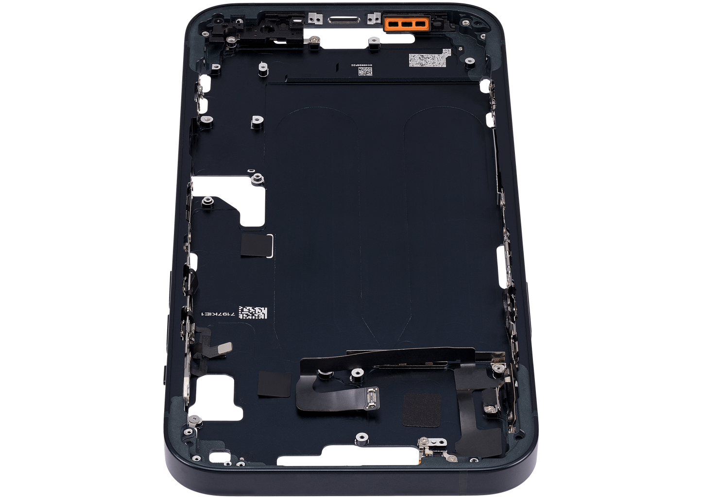 Mid-Frame Housing W/ Small Parts For iPhone 14 Plus (EU / Global Version) (Aftermarket Plus) (Midnight)