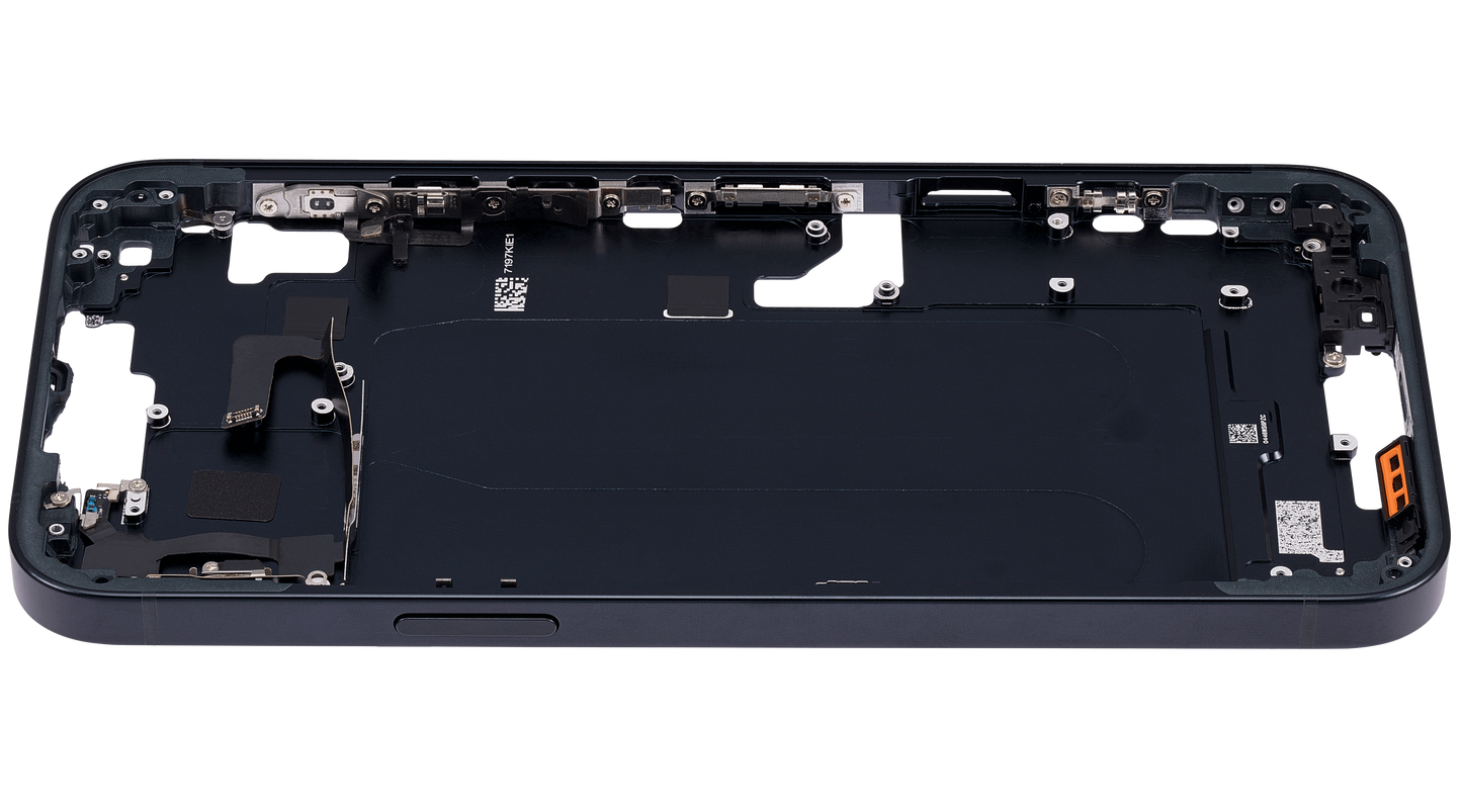 Mid-Frame Housing W/ Small Parts For iPhone 14 Plus (EU / Global Version) (Aftermarket Plus) (Midnight)
