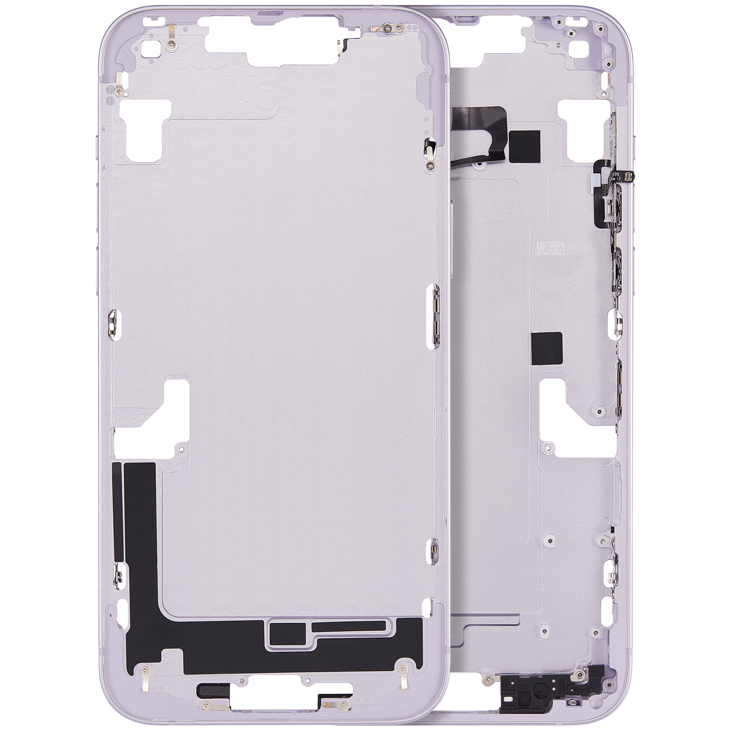 Mid-Frame Housing W/ Small Parts For iPhone 14 Plus (EU / Global Version) (Aftermarket Plus) (Purple)