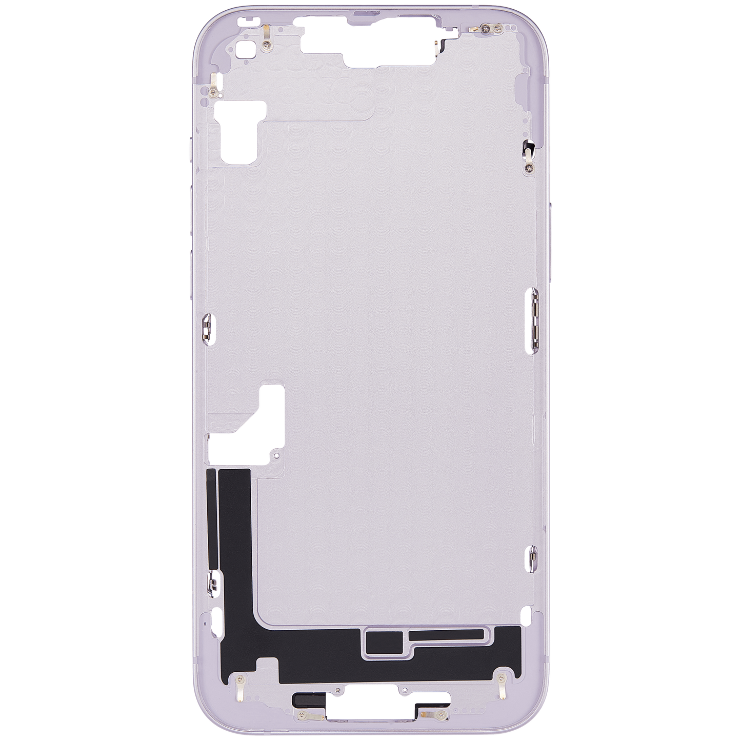Mid-Frame Housing W/ Small Parts For iPhone 14 Plus (EU / Global Version) (Aftermarket Plus) (Purple)