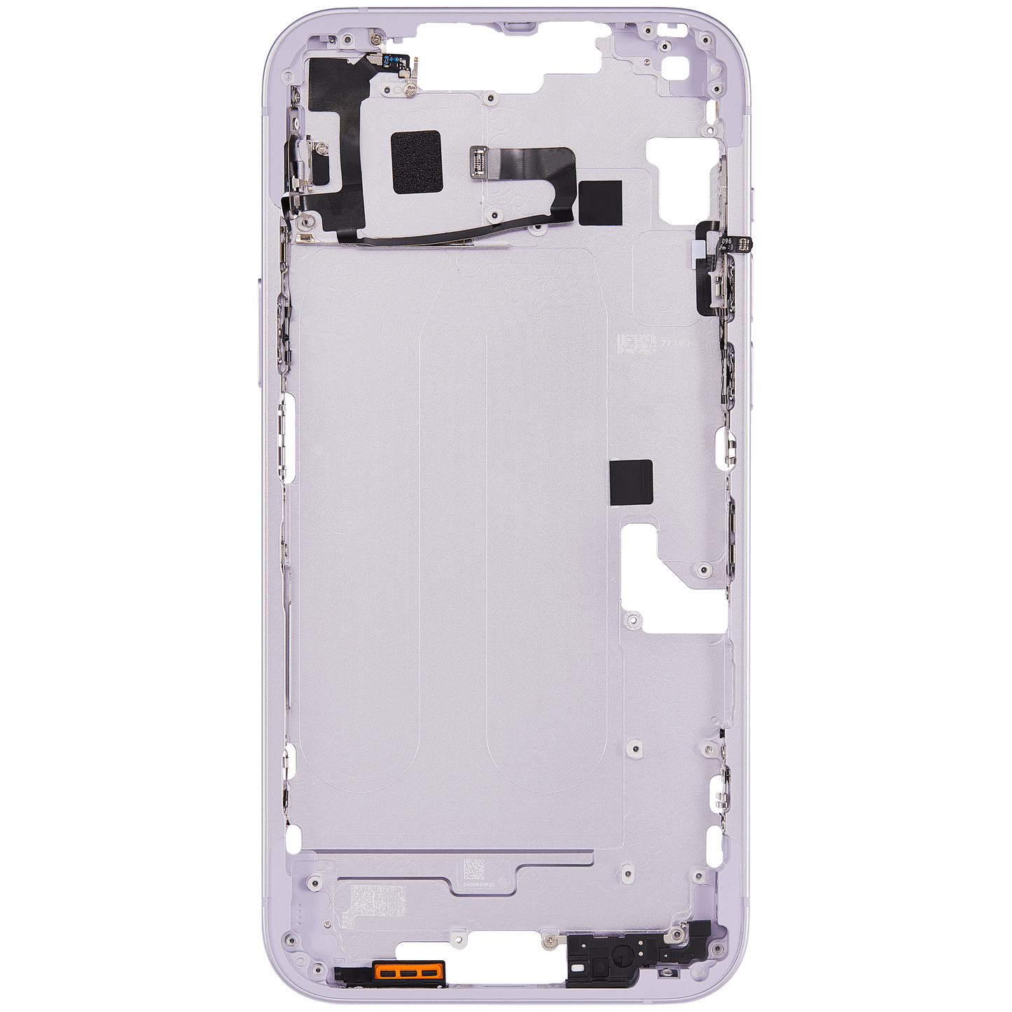 Mid-Frame Housing W/ Small Parts For iPhone 14 Plus (EU / Global Version) (Aftermarket Plus) (Purple)