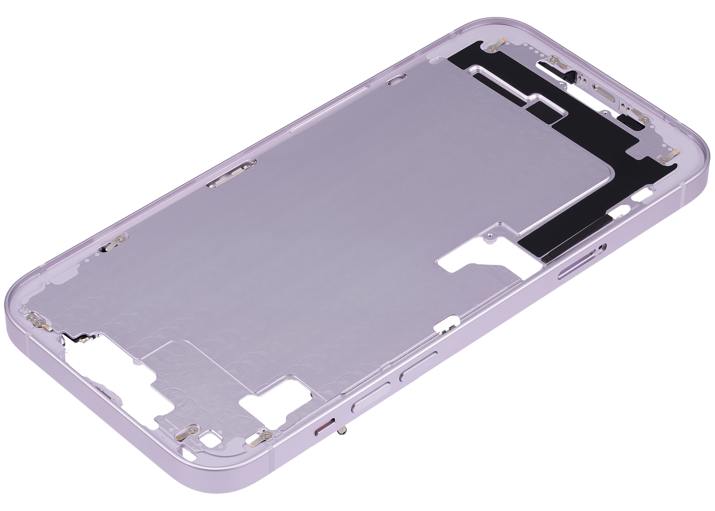 Mid-Frame Housing W/ Small Parts For iPhone 14 Plus (EU / Global Version) (Aftermarket Plus) (Purple)