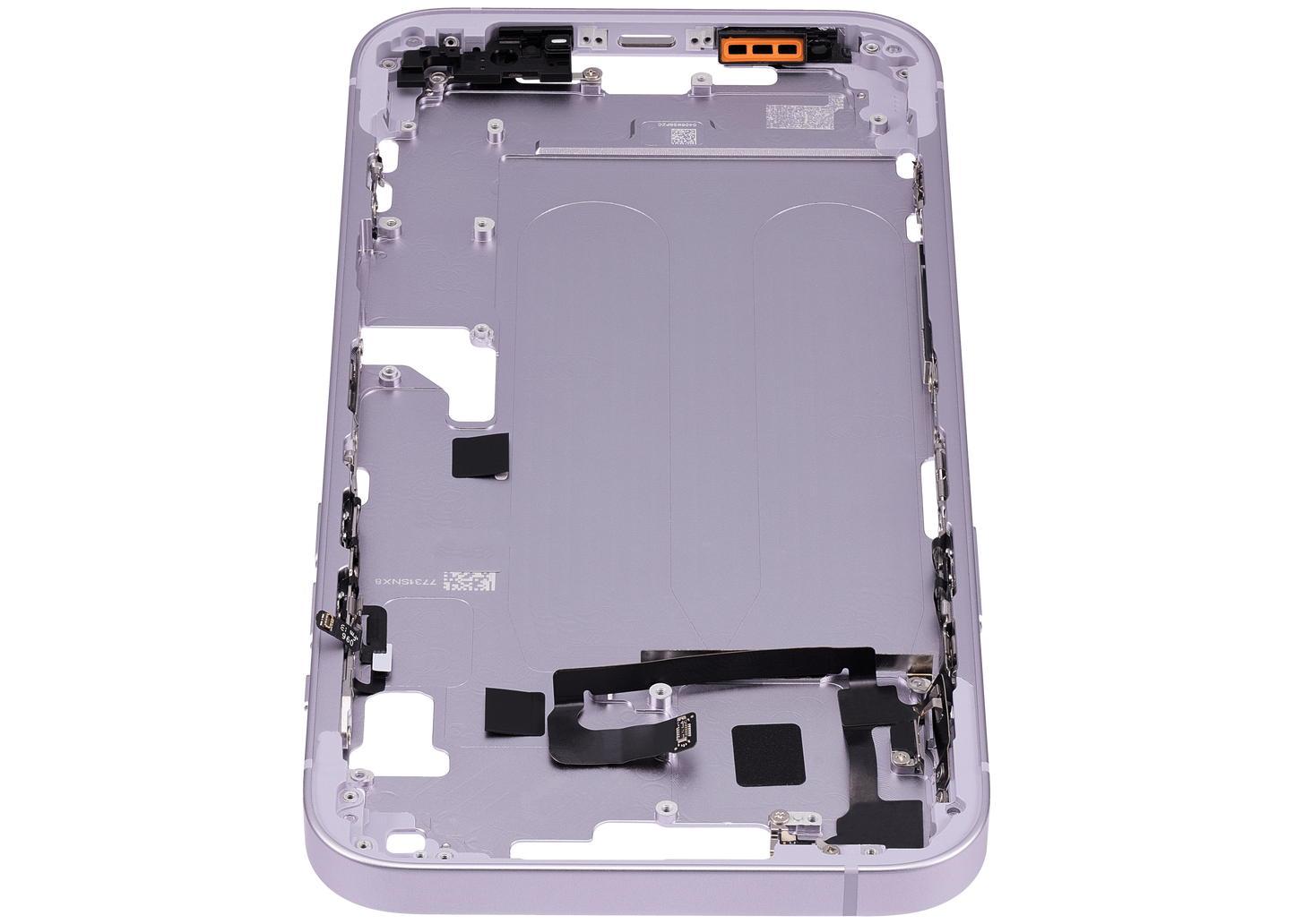 Mid-Frame Housing W/ Small Parts For iPhone 14 Plus (EU / Global Version) (Aftermarket Plus) (Purple)