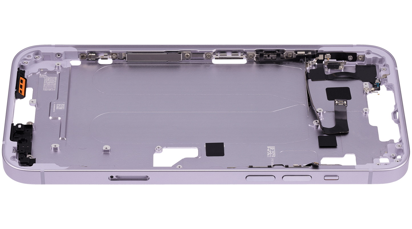 Mid-Frame Housing W/ Small Parts For iPhone 14 Plus (EU / Global Version) (Aftermarket Plus) (Purple)