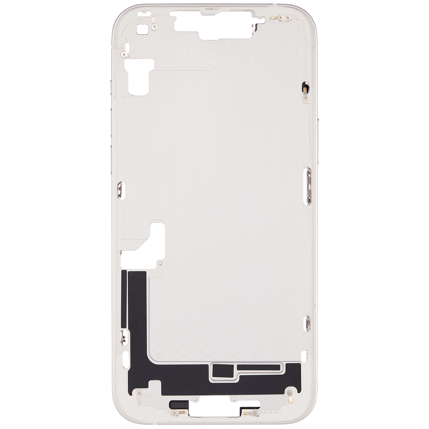 Mid-Frame Housing W/ Small Parts For iPhone 14 Plus (EU / Global Version) (Aftermarket Plus) (Starlight)