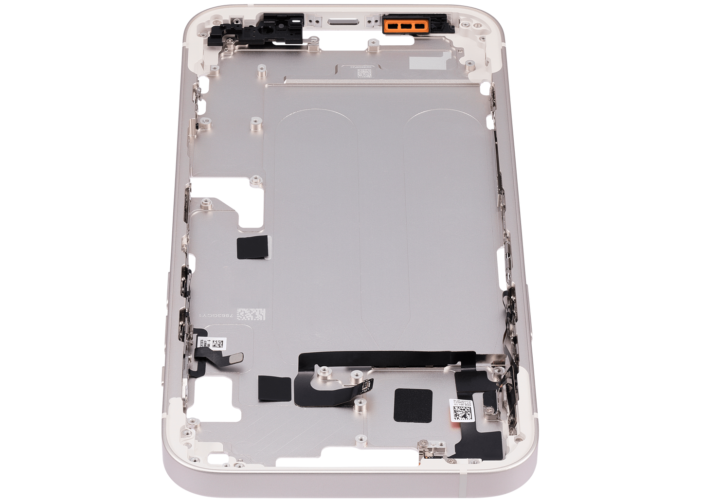 Mid-Frame Housing W/ Small Parts For iPhone 14 Plus (EU / Global Version) (Aftermarket Plus) (Starlight)