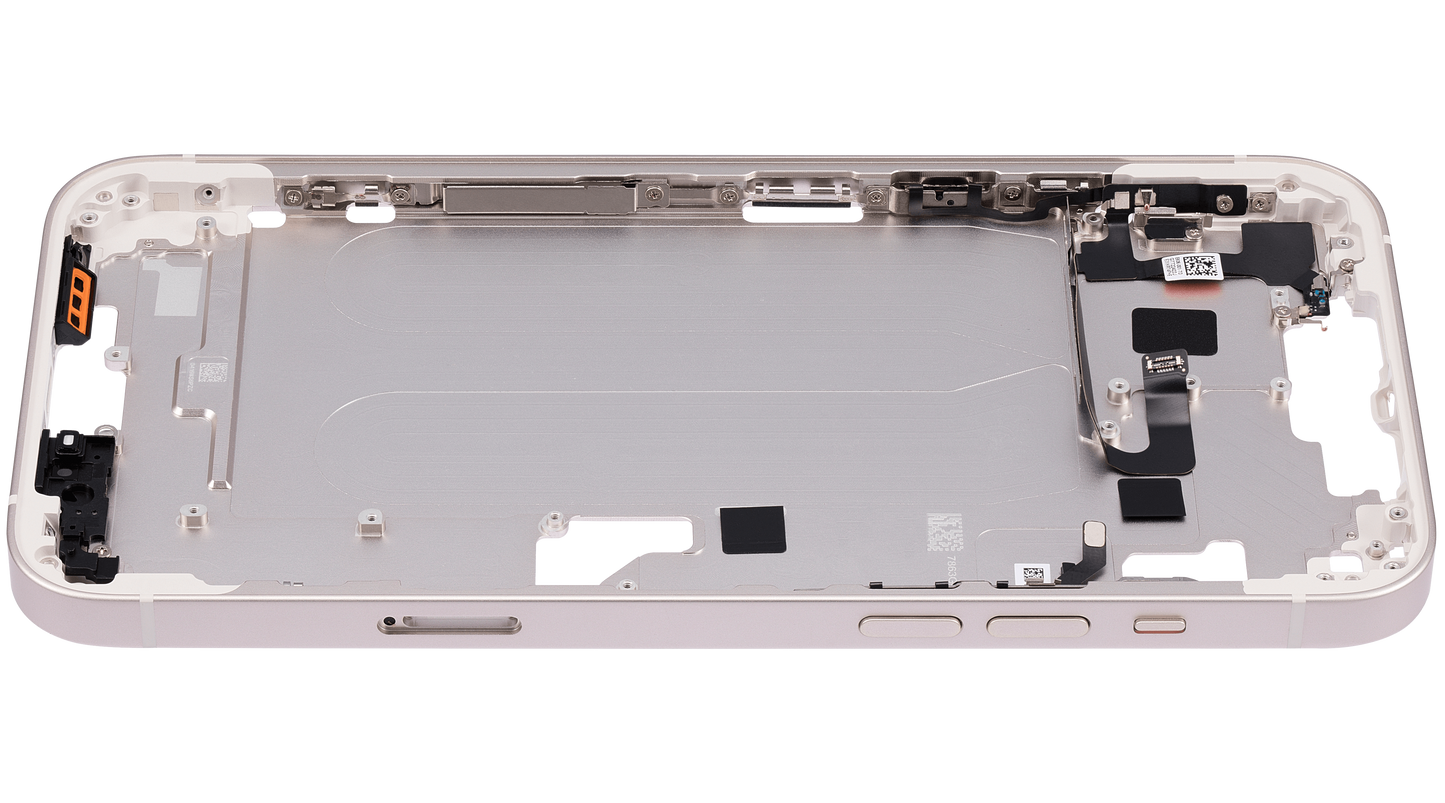 Mid-Frame Housing W/ Small Parts For iPhone 14 Plus (EU / Global Version) (Aftermarket Plus) (Starlight)