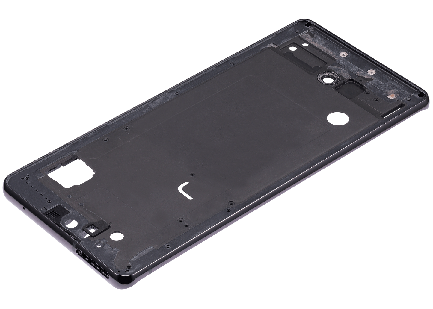 Mid-Frame Housing For Samsung Galaxy A71 5G UW (A716V / 2020) (Prism Cube Black)