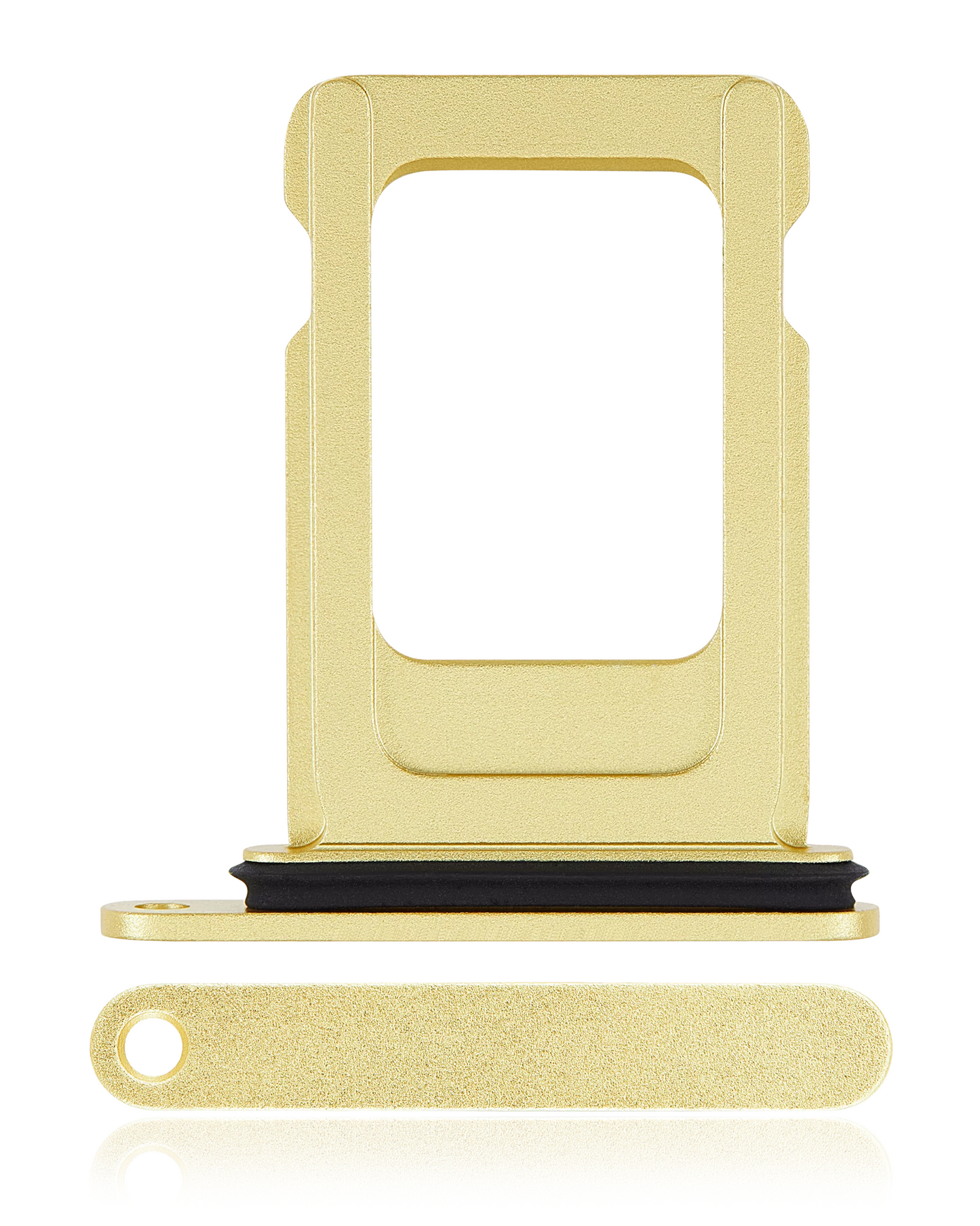 Single Sim Card Tray For iPhone 14 / 14 Plus (Yellow)