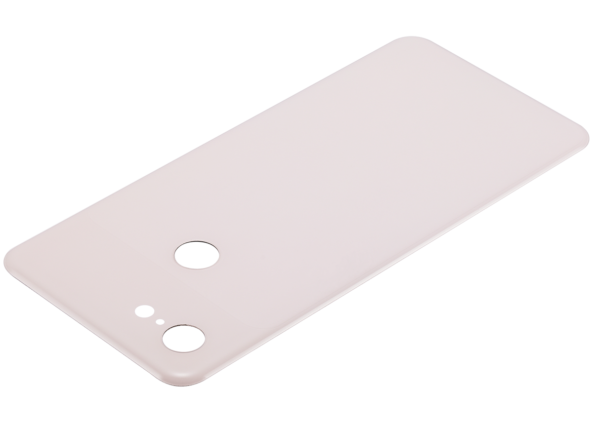 Back cover Glass For Google Pixel 3 (Pink) - phone repair part close-up