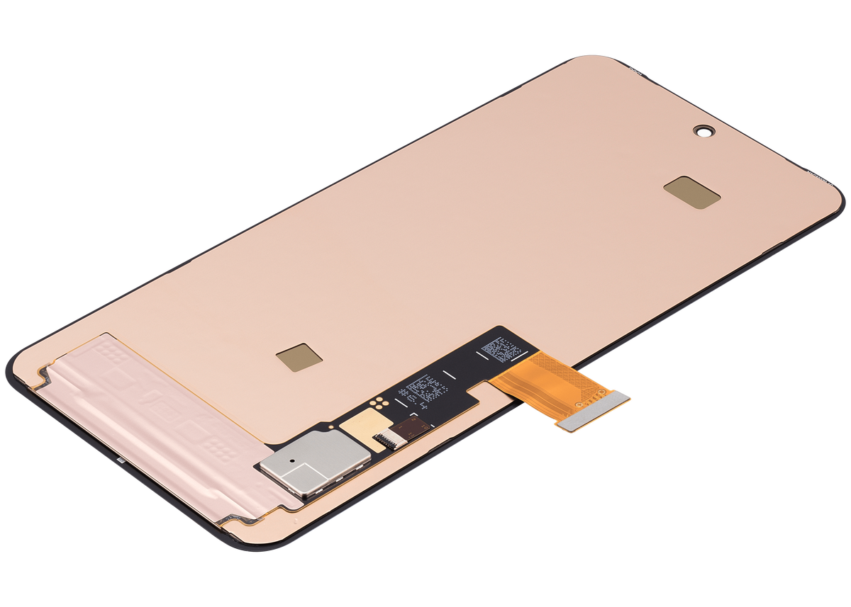 OLED Assembly Without Frame (Without Fingerprint Sensor) For Google Pixel 8 (Refurbished) (All Colors) - replacement part additional angle