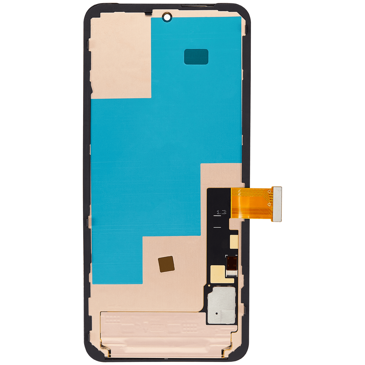 OLED Assembly With Frame (Without Fingerprint Sensor) For Google Pixel 8 (Refurbished) (All Colors) - replacement component detail view