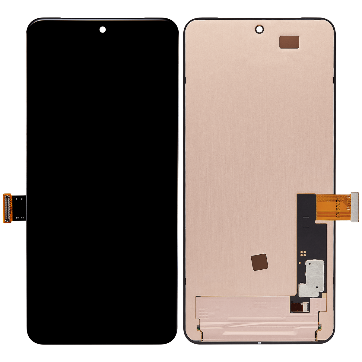 OLED Assembly Without Frame (Without Fingerprint Sensor) For Google Pixel 8 Pro (Refurbished) (All Colors) - repair component detailed angle