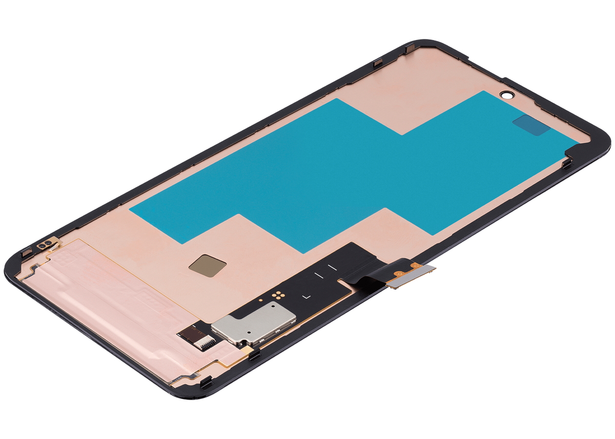 OLED Assembly With Frame (Without Fingerprint Sensor) For Google Pixel 8 Pro (Refurbished) (All Colors) - replacement part additional angle