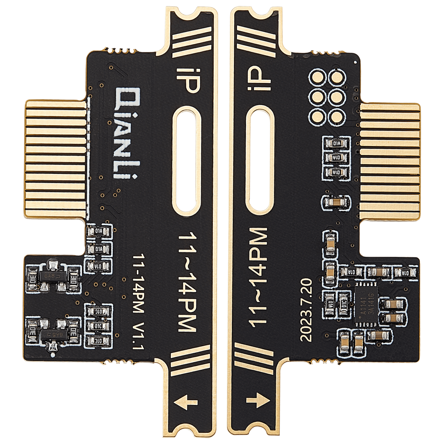 LT1 Individual DC Power Supply Unit W/ Diagnosis Meter, Quarter Bracket Holder 7" Bulldozer & Expansion Card iPhone 6 to 14 Series (Qianli)