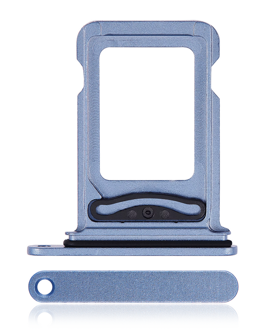 Dual Sim Card Tray For iPhone 14 / 14 Plus (Blue)