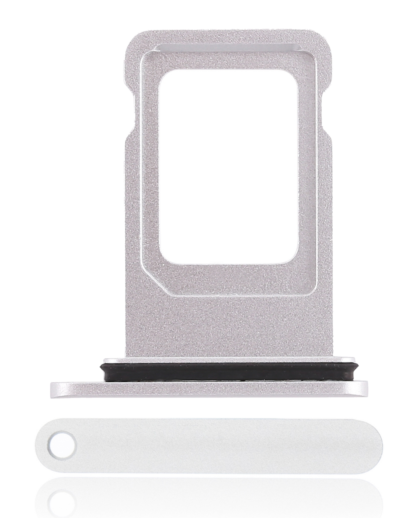 Dual Sim Card Tray For iPhone XR (White)